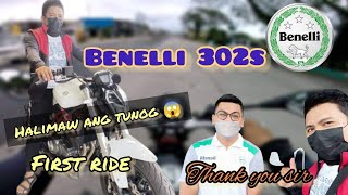 Benelli 302S  Quick Review  1st Test ride  Stock Exhaust Pipe Sound Check  RUTOR TV [upl. by Oileduab]