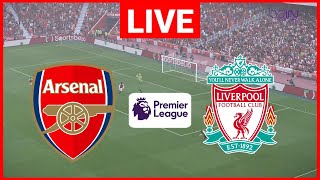 🔴LIVE  ARSENAL vs LIVERPOOL  Premier League 2024  Full Match Stream [upl. by Ecnesse396]