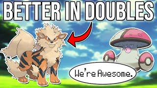 Why Arcanine is BETTER in Doubles than Singles [upl. by Aennil]