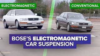 Watch Boses incredible electromagnetic car suspension system in action [upl. by Nazario272]