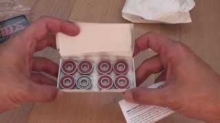 Bones Reds skateboard bearings [upl. by Eselahs]