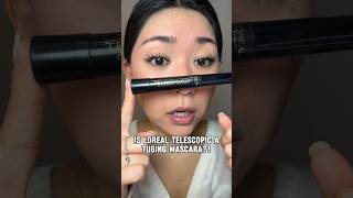 Is loreal telescopic a tubing mascara tubingmascara shorts [upl. by Lrem]