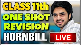 🔴 LIVE CLASS 11 REVISION  ONE SHOT HORNBILL FULL BOOK REVISION  CBSE ENGLISH CLASS 11th [upl. by Glendon]