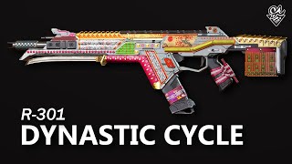 APEX LEGENDS  R301  Legendary  Dynastic Cycle Gameplay [upl. by Eronaele]