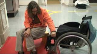 How To  Transfer from Wheelchair to Floor [upl. by Francine]