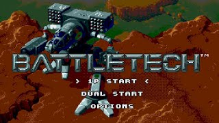 BattleTech Genesis Playthrough longplay video game [upl. by Lurette]