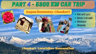 PART 4  LONG ROAD TRIP WITH FAMILY UTTARAKHAND  5300km Beautiful Chaukori चौकोरी [upl. by Anehs143]