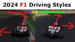 F1 Driving Styles EXPLAINED  UNDERSTEER VS OVERSTEER [upl. by Alleul]