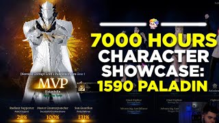 Lost Ark 7000 Hours Character Showcase 1590 Paladin [upl. by Feinleib]