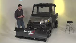 SnowEx® MidDuty UTV Straight Blade Walkaround [upl. by Ribal]