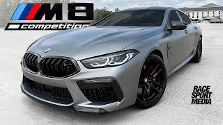 2024 BMW M8 Competition Gran Coupe  Interior Exterior and Drive [upl. by Treva349]