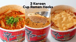 Korean Instant Cup Ramen Hacks  Elevate Your Cup Noodles With This Recipes [upl. by Worth]