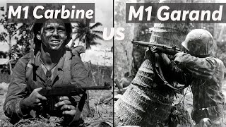 M1 Garand vs M1 Carbine How These WWII Rifles Shaped the Battlefield [upl. by Kulsrud]