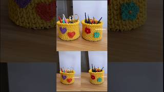 tutorial 👆 organizador tejido a crochet tejercrochet tejidos [upl. by Cyndie]