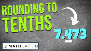 Rounding Decimals  Round to the Nearest Tenth [upl. by Stockwell]