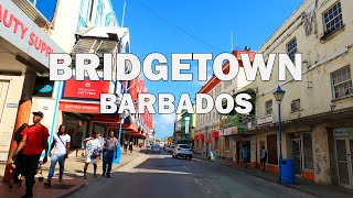 Bridgetown Barbados  Driving Tour 4K [upl. by Gilus]