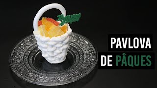 🍰 PAVLOVA DE PÂQUES EN PANIER 🍰 [upl. by Nisbet575]