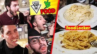 ILLUMINATI CREW vs FOOD  FOOD LOCKER 3 CIBO ROMANO [upl. by Nohsyt]