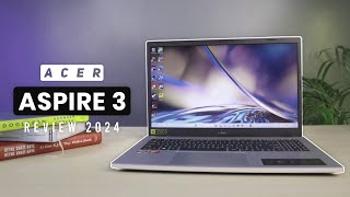 Acer Aspire 3 Review 2024  Best Budget Laptop Under 300 [upl. by Bazar]