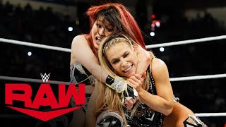 Natalya vs IYO SKY — Queen of the Ring Tournament Match Raw highlights May 6 2024 [upl. by Hedgcock]