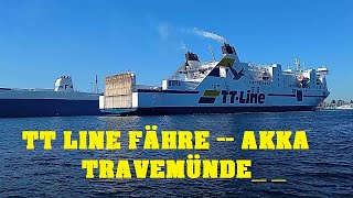 TT LINE FÄHRE AKKA [upl. by Marquez]