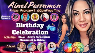 PROMOTING AINEL PERRAMON BDAY CELEBRATION THIS COMING FEB 9  ATTENDANCE PAENTRYtamsakan [upl. by Ganny100]