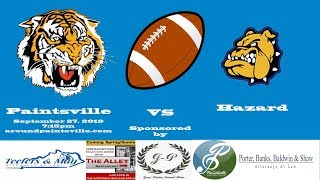 Paintsville vs Hazard Football 92719 [upl. by Eilesor]