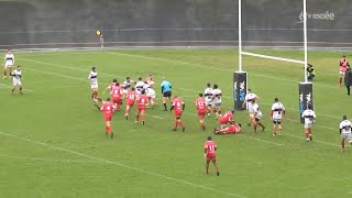 Rugby  En Fédérale 2 la Roche simpose face à Trignac [upl. by Gabbert]