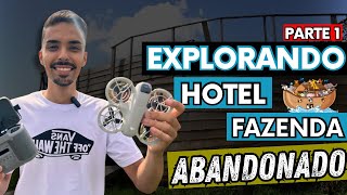 DJI NEO  Explorando Hotel Abandonado com Estátuas Religiosas PARTE 1 [upl. by Ueihttam911]