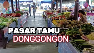 Pasar Tamu Donggongon Sabah  Sayur Kampung [upl. by Nevag]