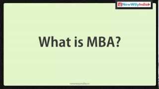 MBA 101  What is MBA  Best MBA Lectures for Beginners  MBA Aspirants 001 [upl. by Werdna]