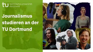 Journalismus studieren an der TU Dortmund [upl. by Nadnal]