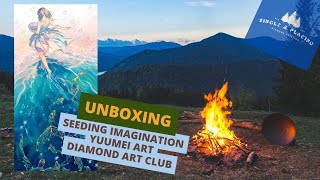 Unboxing Seeding Imagination  Yuumei Art  diamondartclub diamondpainting unboxing crafting [upl. by Einra47]