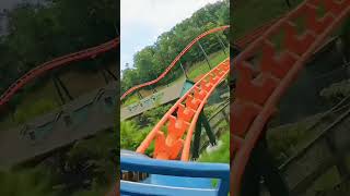 🐻 Big Bear Mountain ⛰️ Dollywood Tennessee RollerCoaster Vekoma Onride [upl. by Nepets145]