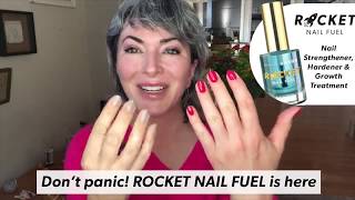 Rocket Fuel Nail Polish  Nail Color amp Strengthener [upl. by Wall]