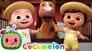 Yes Yes Vegetables On The Farm  CoComelon Nursery Rhymes amp Kids Songs [upl. by Kcirdahs]