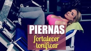 Ejercicios de piernas para fortalecer y ganar volumen [upl. by Nesrac635]