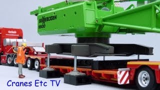 Conrad Sennebogen 5500 Starlifter Crawler Crane by Cranes Etc TV [upl. by Autrey141]