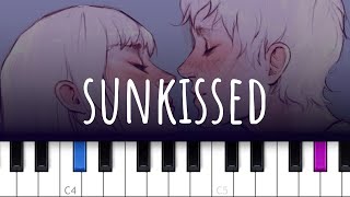 Sunkissed  khai dreams piano tutorial thefallenkeys [upl. by Marguerite]