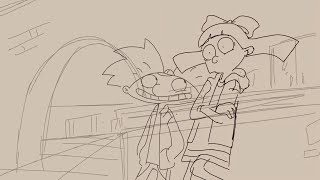 Helga G Pataki Hangs Out With Arnold Shortman Animation by nebelihood [upl. by Bunting571]