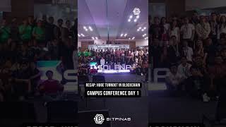 Day 1 Recap Blockchain Campus Conference Kicks Off in Mindanao [upl. by Teiluj]