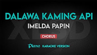 DALAWA KAMING API  Imelda Papin  Karaoke Version  Platinum Piano XL SD [upl. by Viridissa]