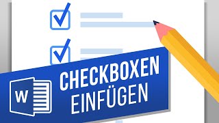 Checkbox zum analogen Abhaken einfügen  Checkbox zum digitalen Abhaken erstellen [upl. by Silbahc]