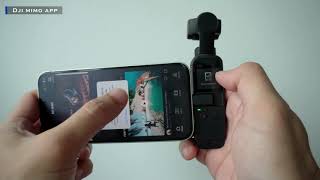 How to use Mimo App DJI Pocket 2 [upl. by Namilus]