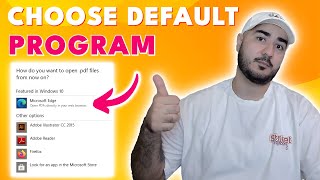 How to Choose Default Program to Open Files on Windows 11  Easy Guide [upl. by Aneel840]
