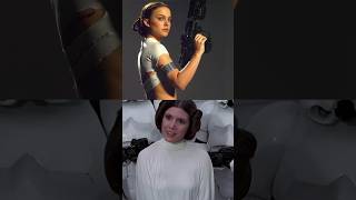 La curiosa regla en star wars  leia  padme  natalie portman shorts peliculas curiosidades [upl. by Ranee]