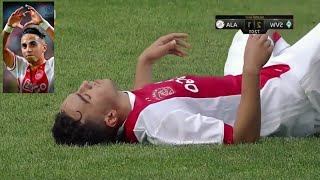 Abdelhak Nouri zakt in elkaar bij een oefenduel [upl. by Nylloh]