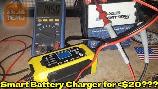 Smart 12V Battery Charger With Pulse Repair [upl. by Llevrac910]