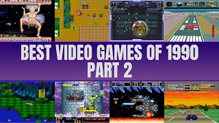 Best Video Games of 1990 Part 2 20 Game Compilation [upl. by Triplett]