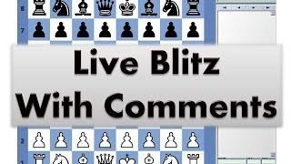 Blitz Chess 2713 Live Comments Larsen Opening 1 b3 vs Whiplash White Offbeat Week [upl. by Seto751]